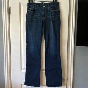 7 For All Mankind Kimmie Bootcut Size 32